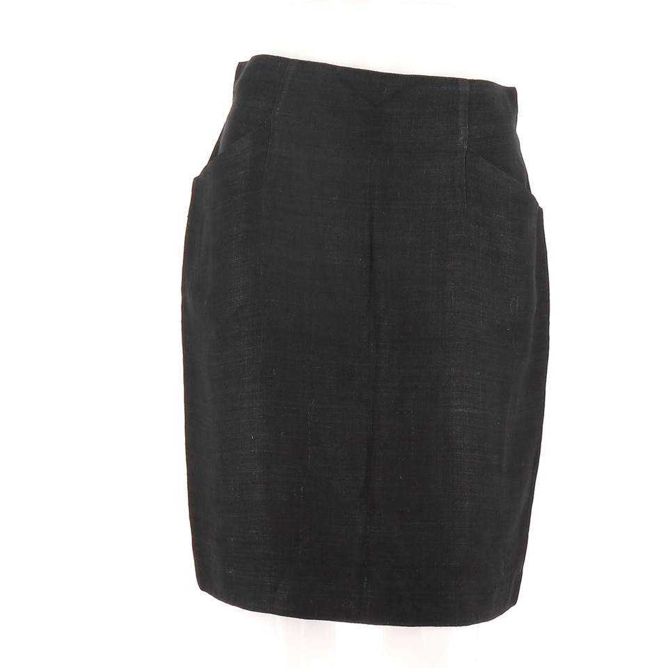 Kenzo Skirt Linen in Black
