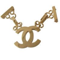 Chanel CC logo Couturier brooch with hook and eye closure