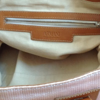 Armani Handbag Leather in Nude