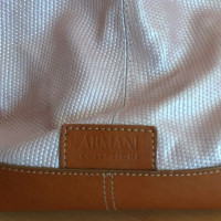 Armani Handtasche aus Leder in Nude