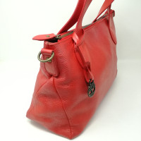 Timberland Handtasche aus Leder in Rot