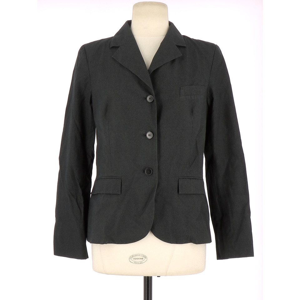 Agnès B. Jacket/Coat Cotton in Black