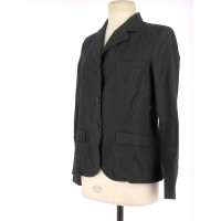 Agnès B. Jacket/Coat Cotton in Black