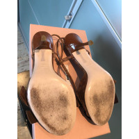 Miu Miu Sandals Patent leather
