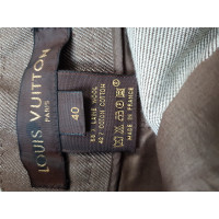 Louis Vuitton Rock aus Wolle in Braun