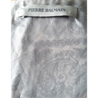 Balmain Dress Silk in White