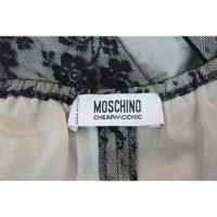 Moschino Cheap And Chic Kleid aus Baumwolle in Schwarz