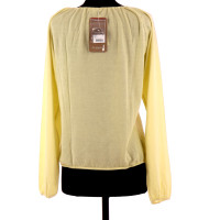 Eric Bompard Vest Cashmere in Yellow