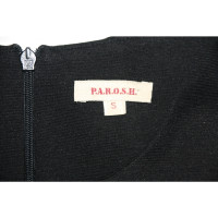 P.A.R.O.S.H. Knitwear Cotton in Black