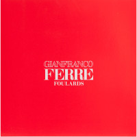 Ferre Echarpe/Foulard en Soie en Turquoise