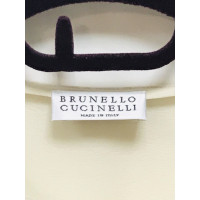 Brunello Cucinelli Bovenkleding Zijde in Crème