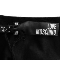 Moschino Love Vestito in Cotone in Nero