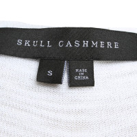 Skull Cashmere Shirt in bicolour