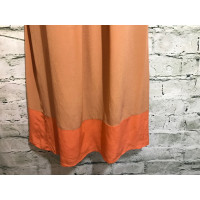 Reiss Kleid aus Seide in Orange
