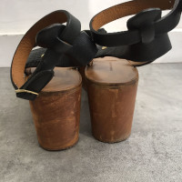 Isabel Marant Sandals Leather in Black