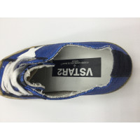 Golden Goose Trainers Canvas in Blue