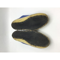 Golden Goose Sneaker in Tela in Blu