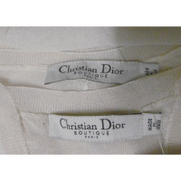 Christian Dior Top en Soie en Crème