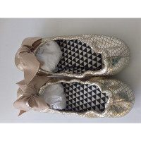Isabel Marant Slippers/Ballerinas Leather in Gold