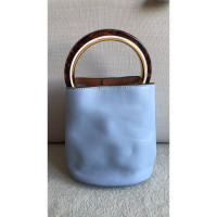 Marni Handbag Leather in Turquoise