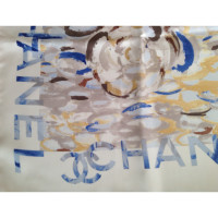 Chanel Echarpe/Foulard en Soie en Crème