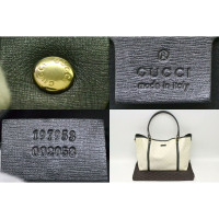 Gucci Tote Bag aus Canvas in Schwarz