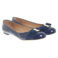 Salvatore Ferragamo Ballerinas in Blau