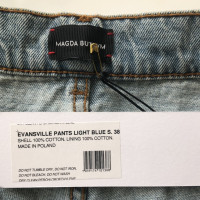 Magda Butrym Jeans Cotton in Blue