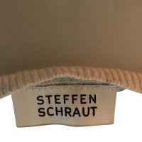 Steffen Schraut bleu clair veste cachemire