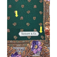 Tiffany & Co. Echarpe/Foulard en Soie en Vert