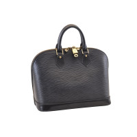 Louis Vuitton Alma Bag en cuir Epi noir
