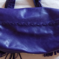 Jimmy Choo Handtasche aus Leder in Violett
