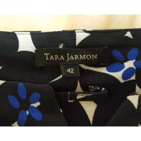 Tara Jarmon Kleid aus Baumwolle in Blau