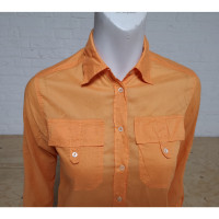 Max Mara Top en Coton en Orange