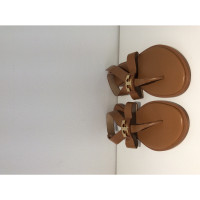 Tory Burch Sandals Leather in Brown
