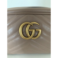 Gucci Shoulder bag Leather in Nude