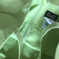 Dolce & Gabbana Vestito in Cotone in Verde