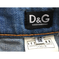D&G Rock aus Jeansstoff in Blau
