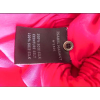 Isabel Marant Etoile Dress Silk in Fuchsia