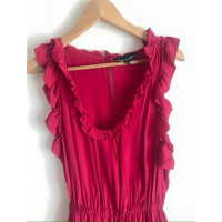 Isabel Marant Etoile Dress Silk in Fuchsia