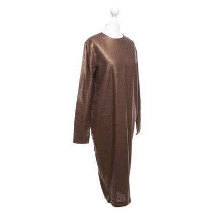 Issever Bahri Dress Linen in Brown