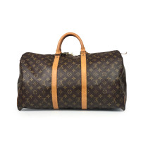 Louis Vuitton Borsetta in Tela in Marrone