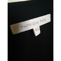 Patrizia Pepe Kleid aus Seide in Schwarz