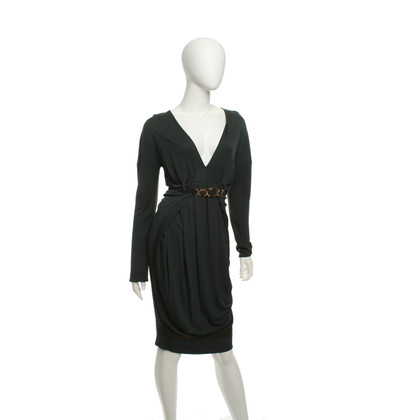 Roberto Cavalli Elegante jurk in donkergroen