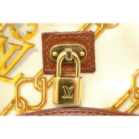 Louis Vuitton Täschchen/Portemonnaie aus Canvas in Weiß