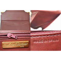 Cartier Handtasche aus Leder in Gold