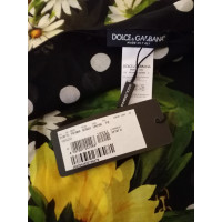 Dolce & Gabbana Sjaal Katoen in Zwart