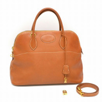 Hermès Bolide Bag 35 aus Leder in Braun
