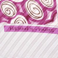 Hermès Plissee-Tuch aus Seide