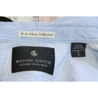 Maison Scotch Top Cotton in Blue